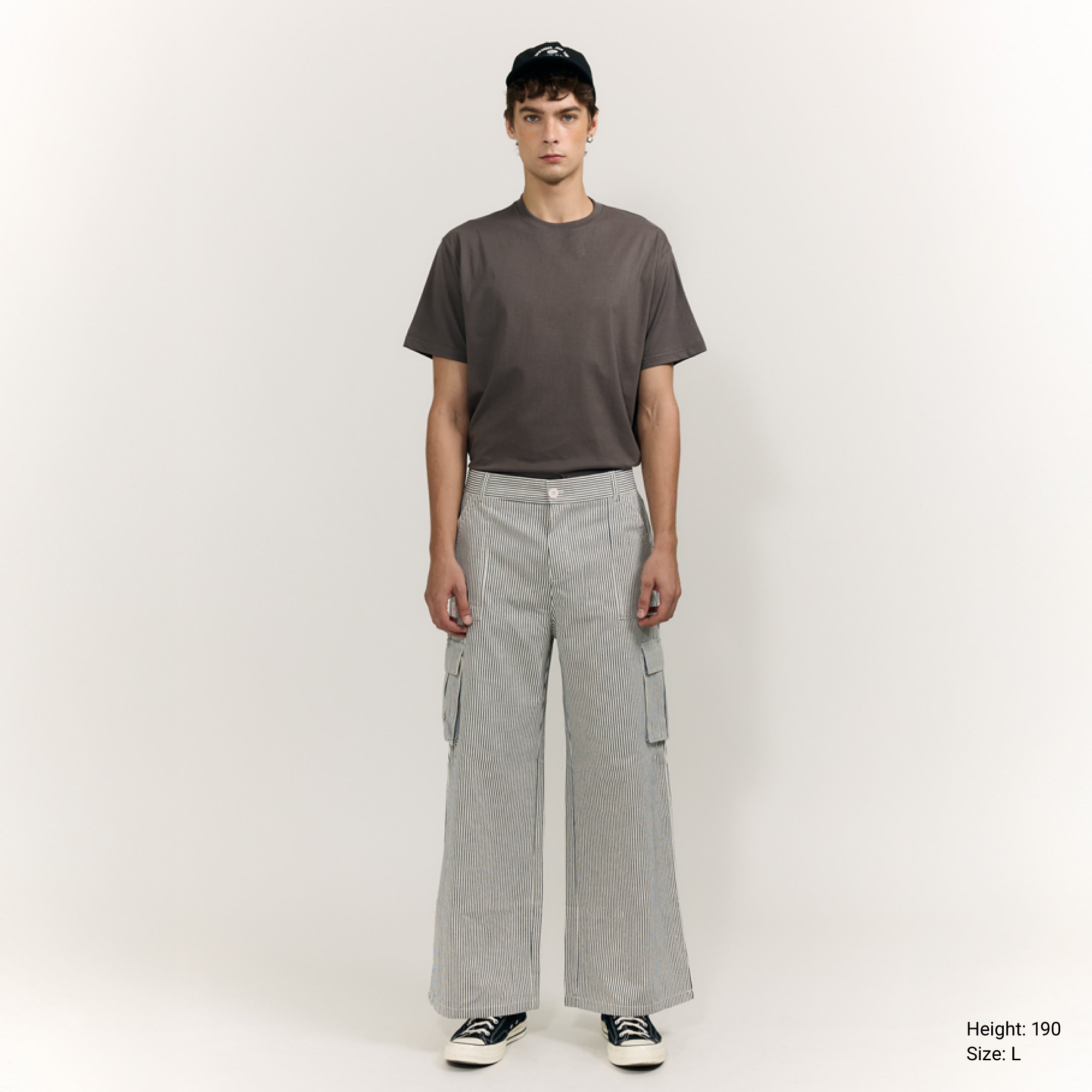 Basic Striped Pants