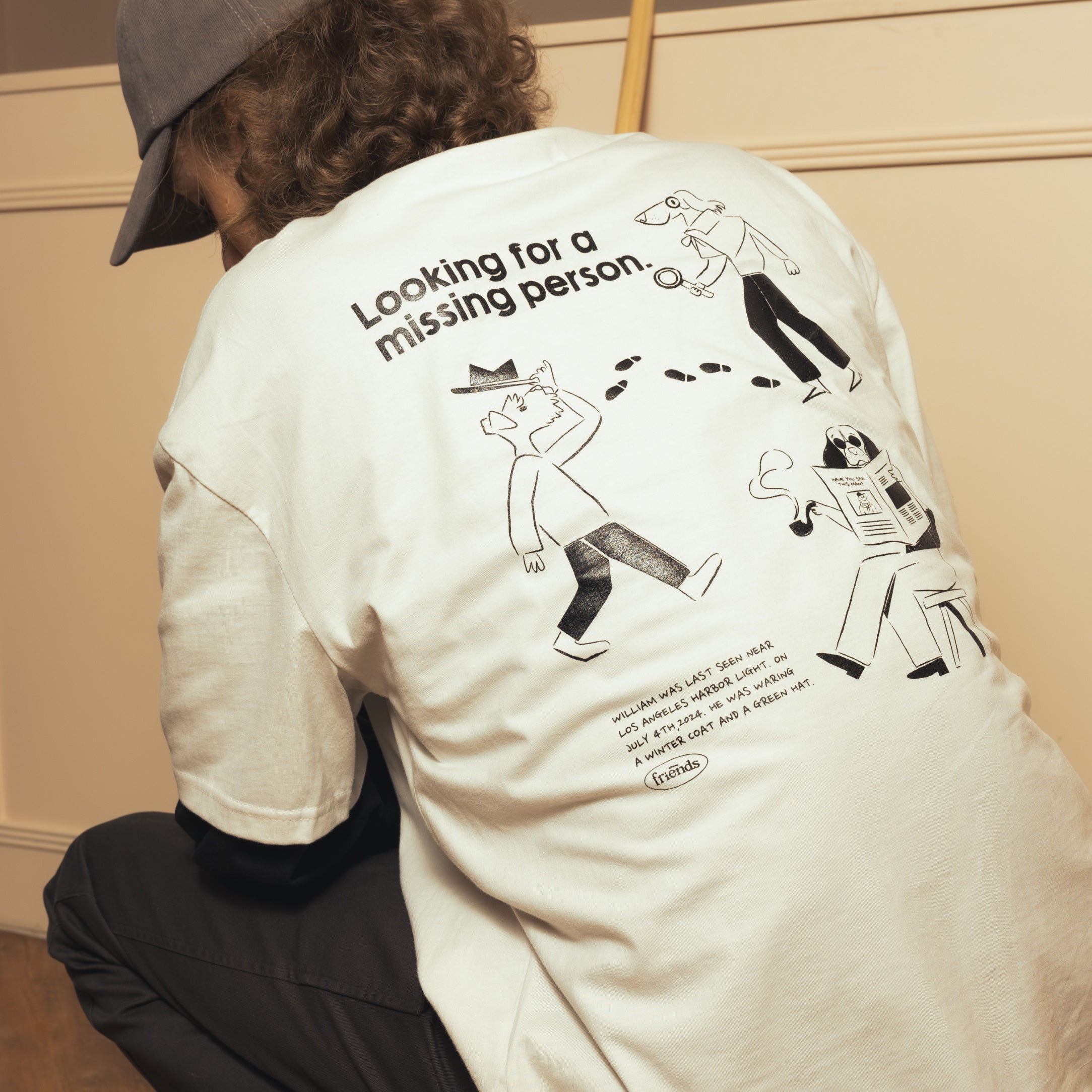 Friends Missing Person T-Shirt