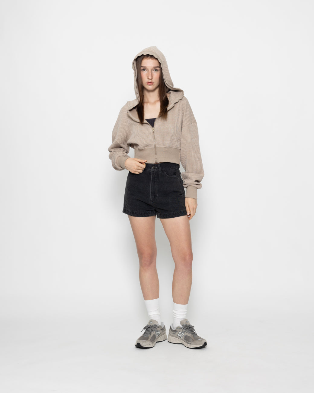 Cat Claws Crop Top Hoodie