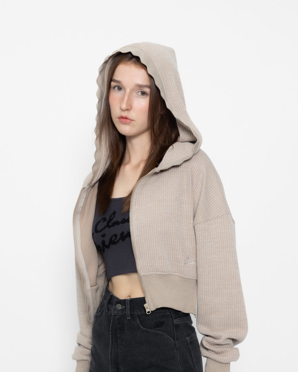 Cat Claws Crop Top Hoodie