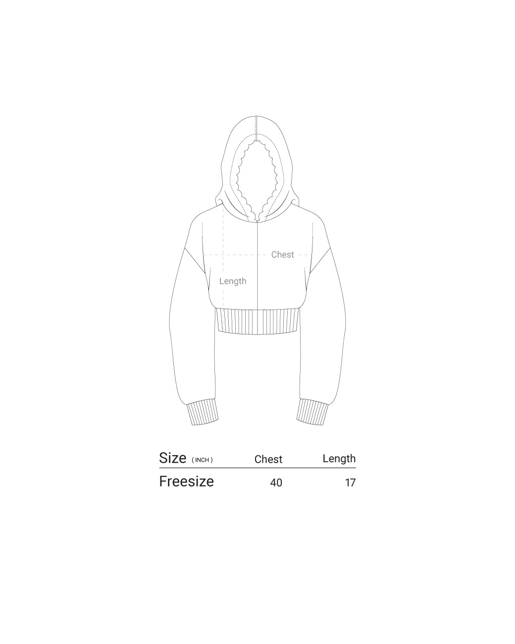 Cat Claws Crop Top Hoodie