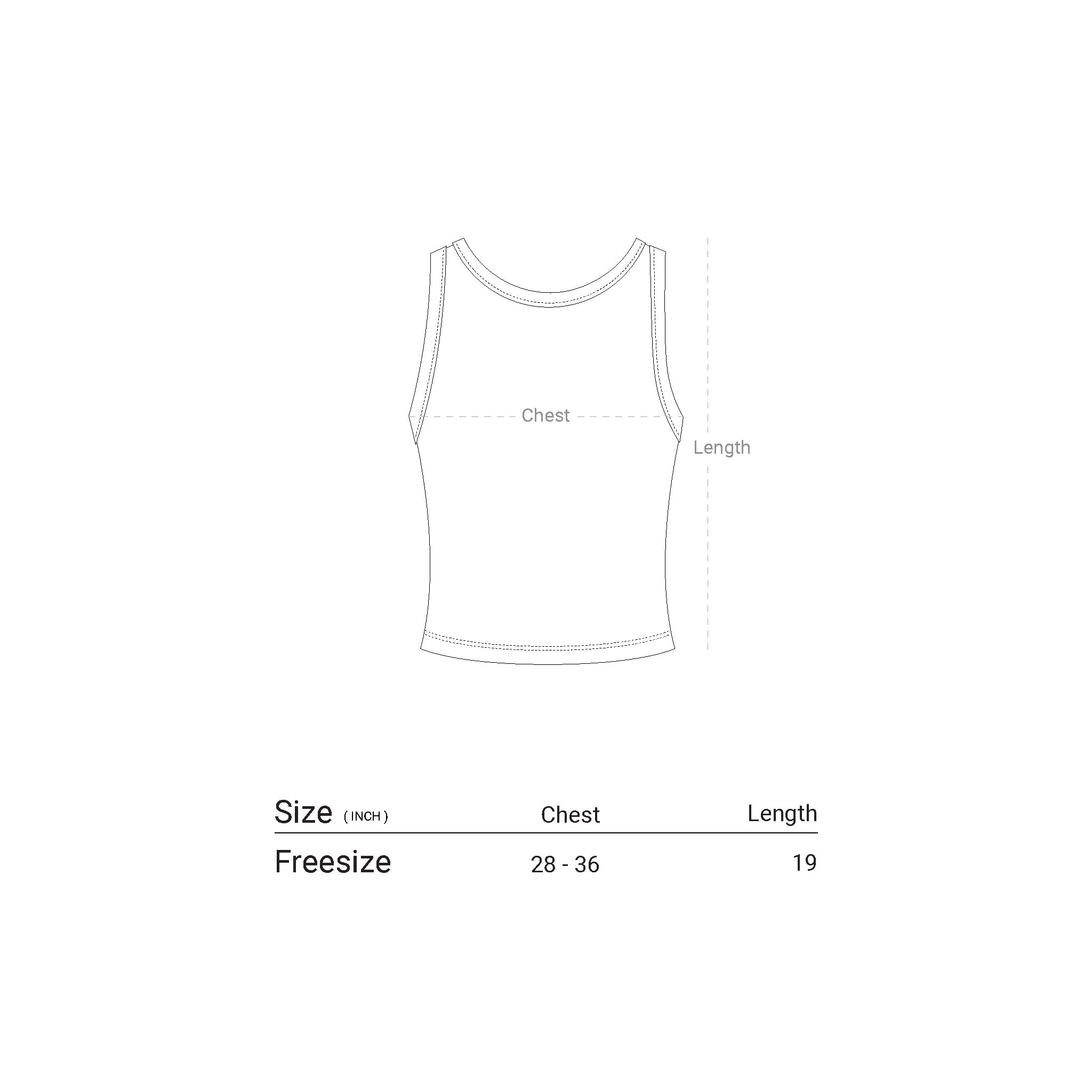 Materiel Tank Top