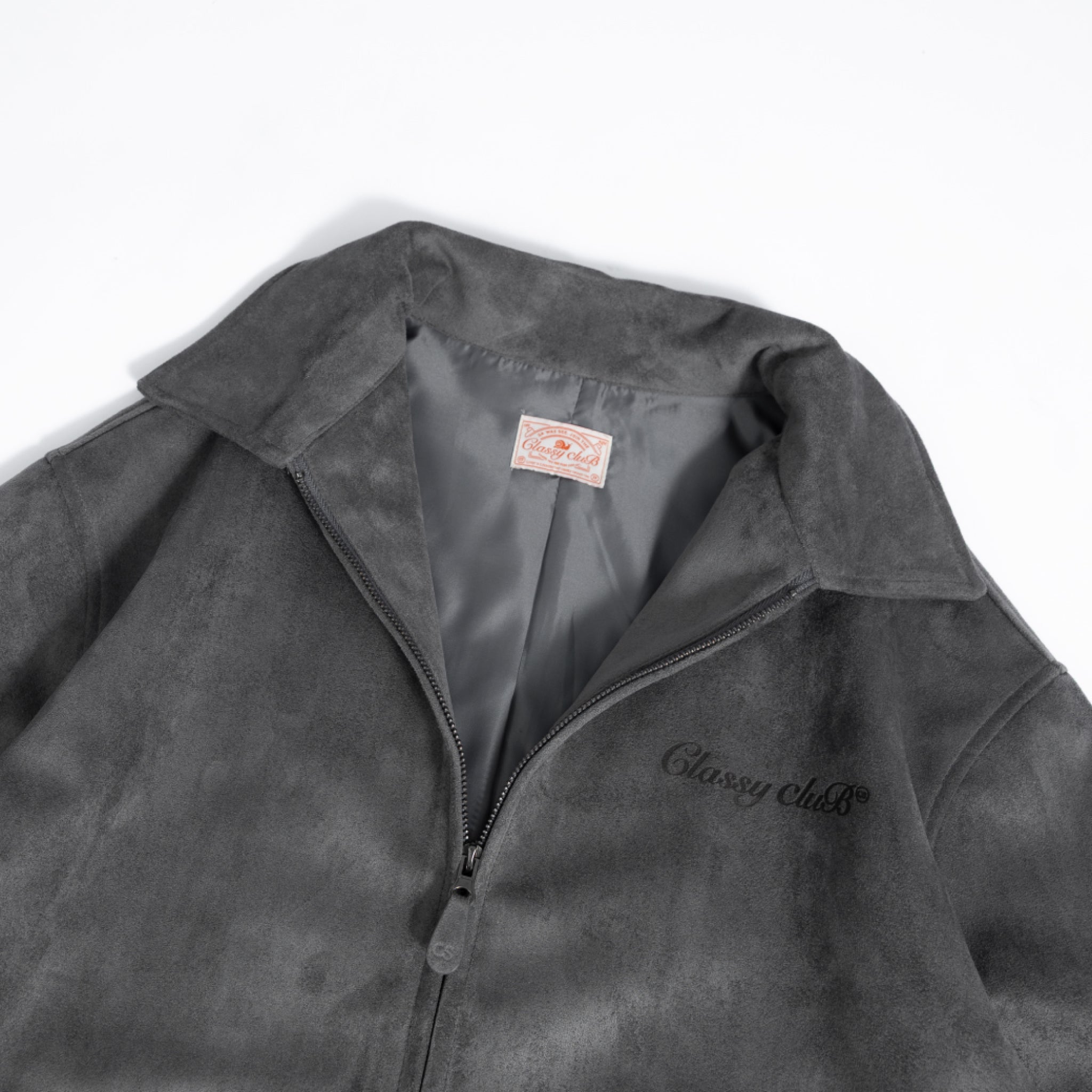 Mono Suede Jacket