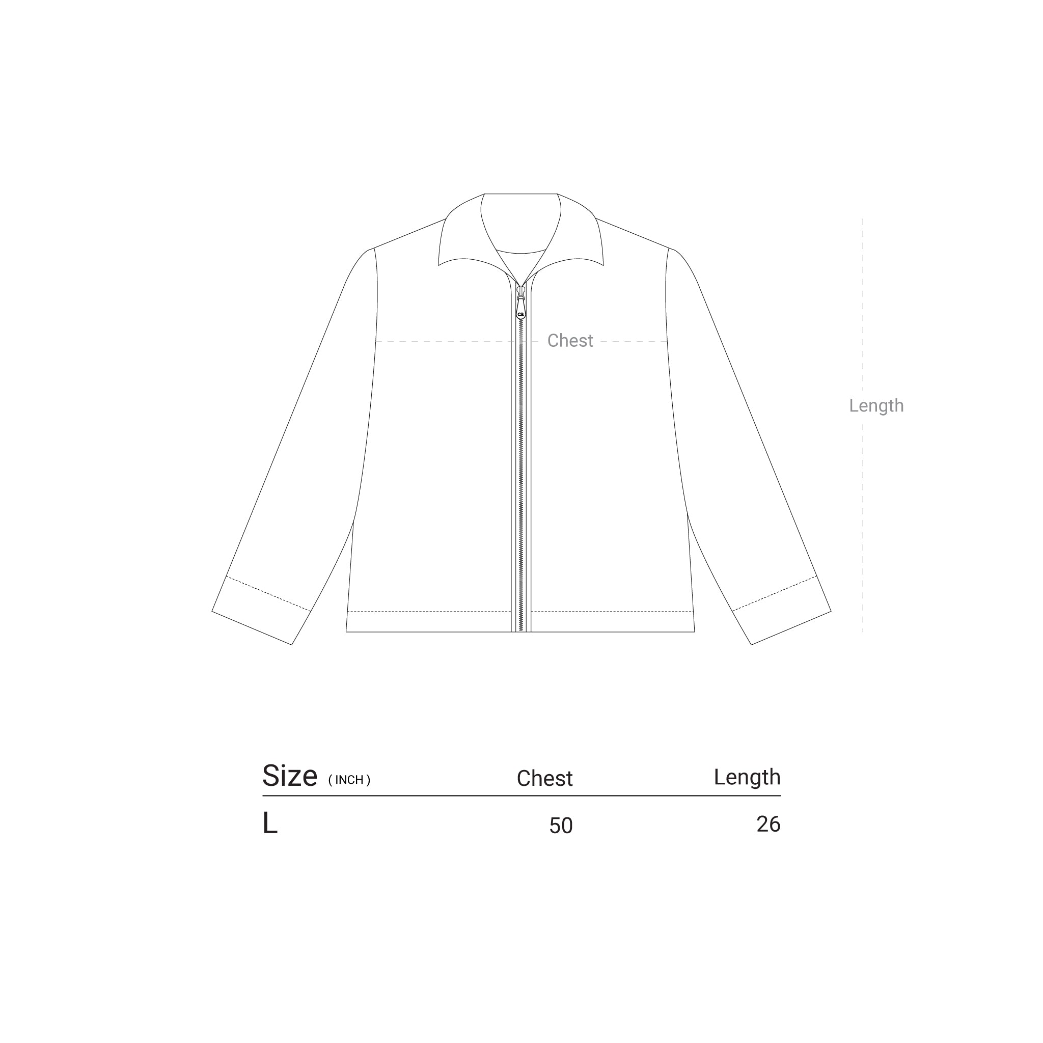 Mono Suede Jacket