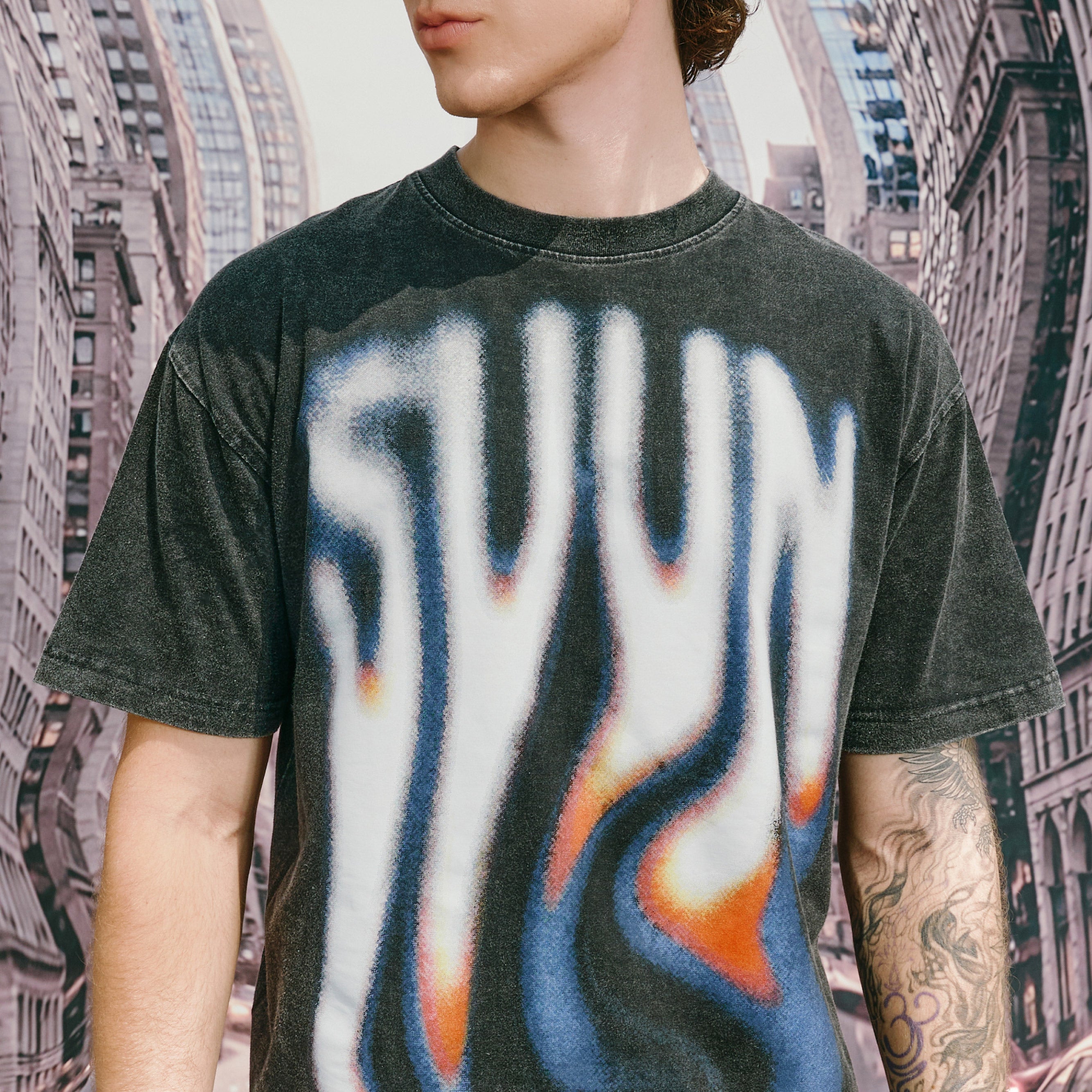 Drip Ember Tee