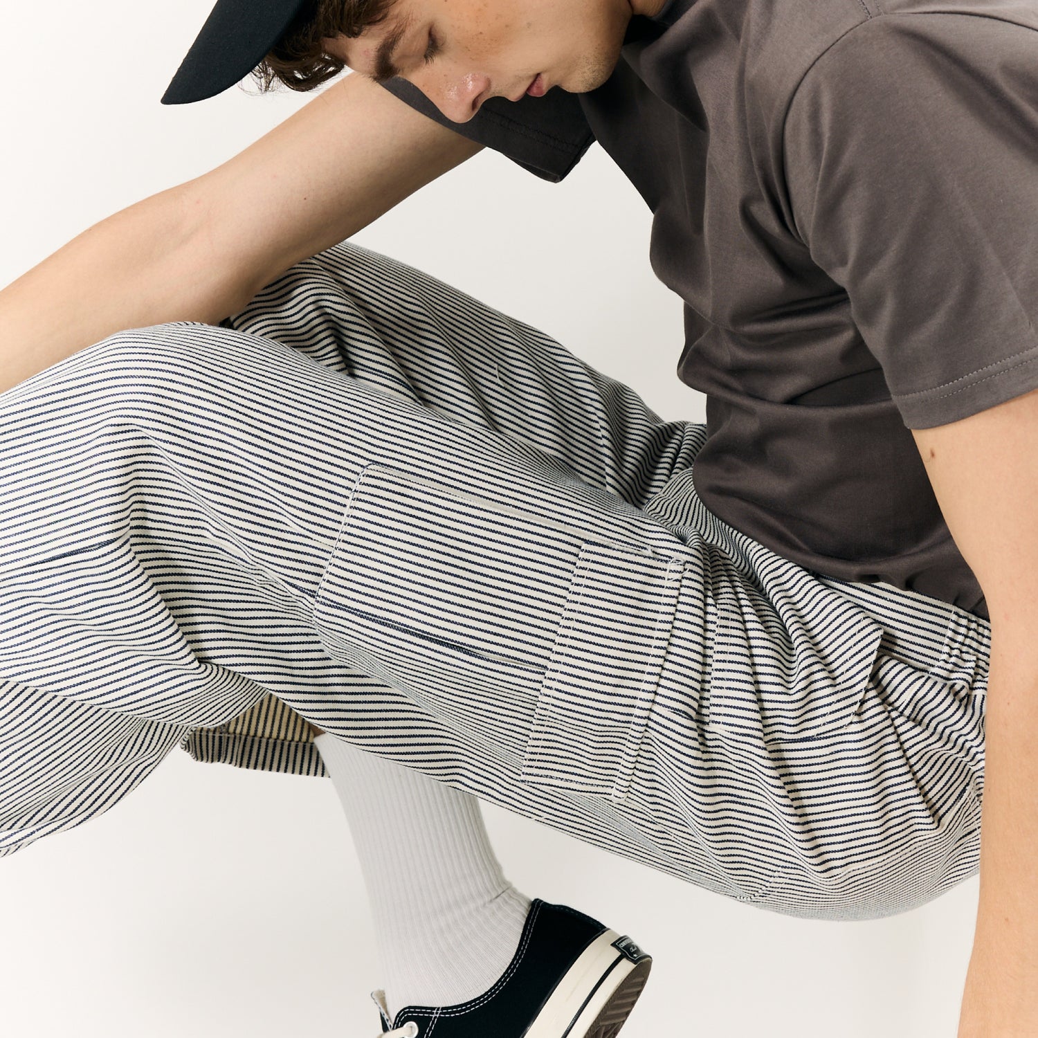 Basic Striped Pants