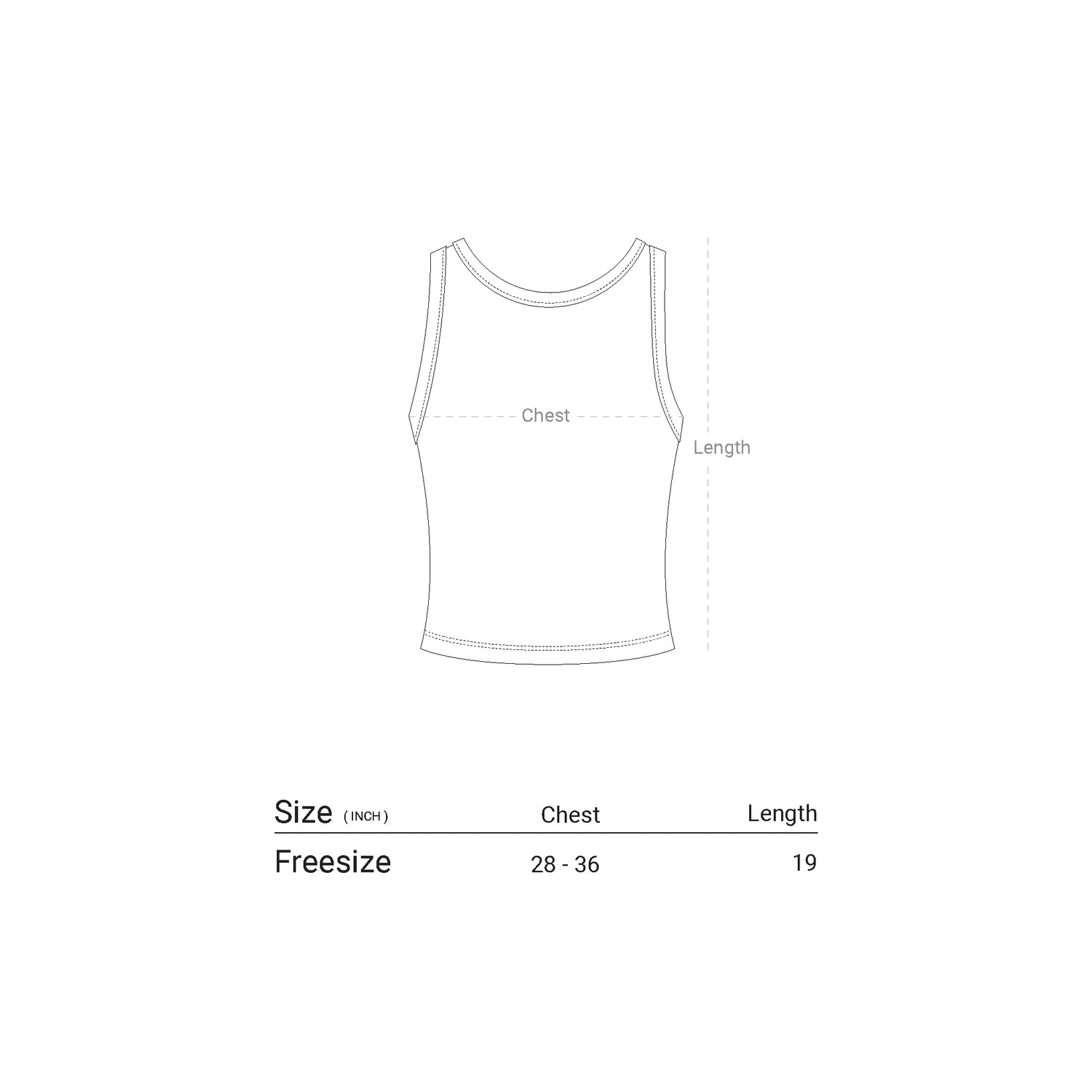 Materiel Tank Top