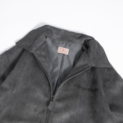 Mono Suede Jacket