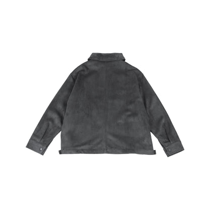 Mono Suede Jacket