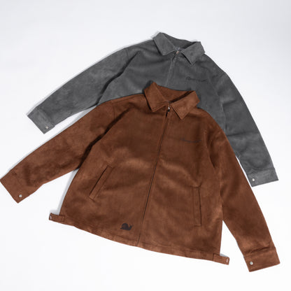 Mono Suede Jacket