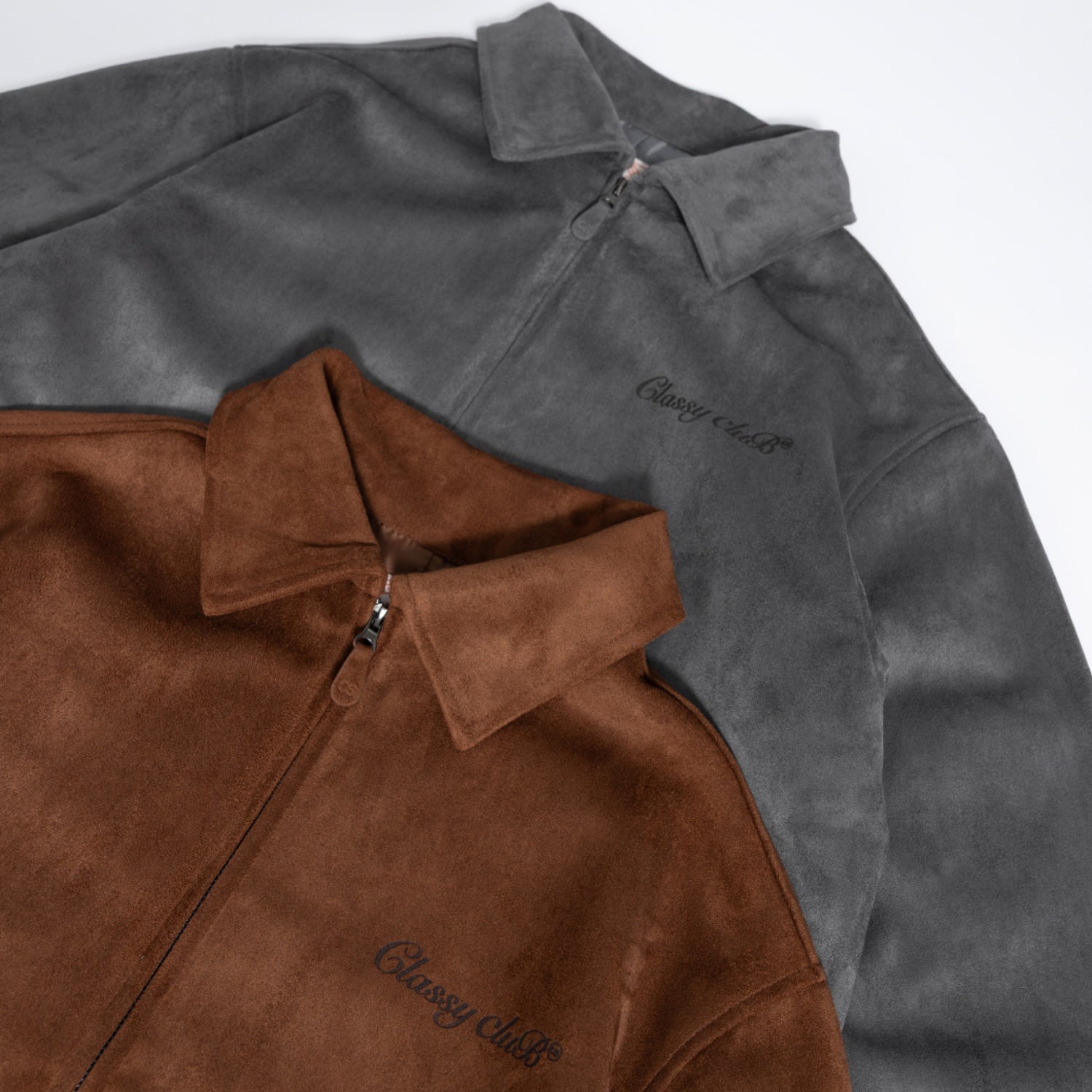 Mono Suede Jacket
