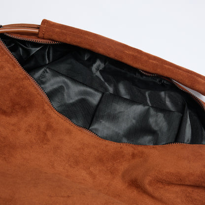 friends Suede Hobo Shoulder Bag