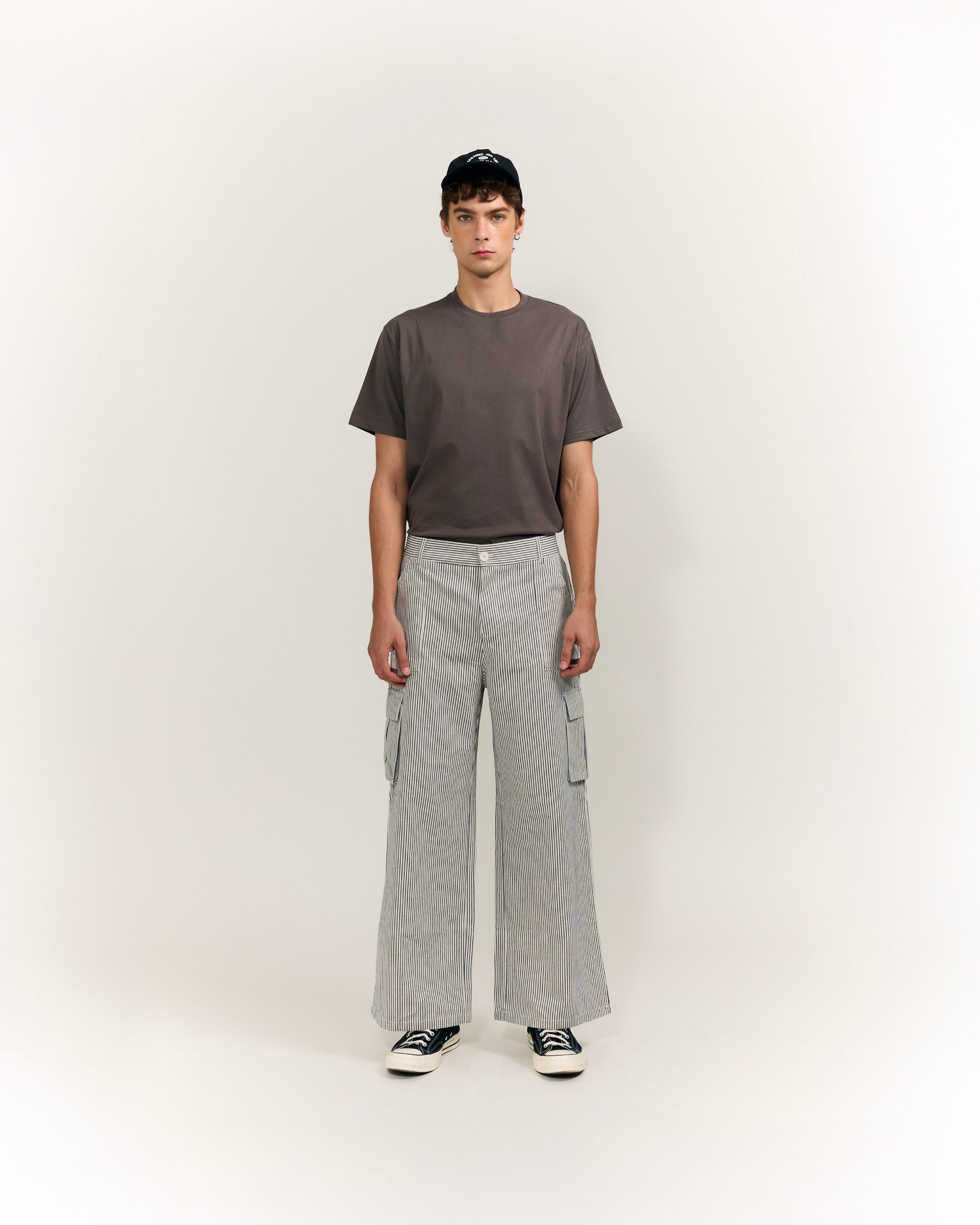 Basic Striped Pants