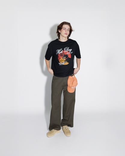 Friends Hot Dog On The Grill