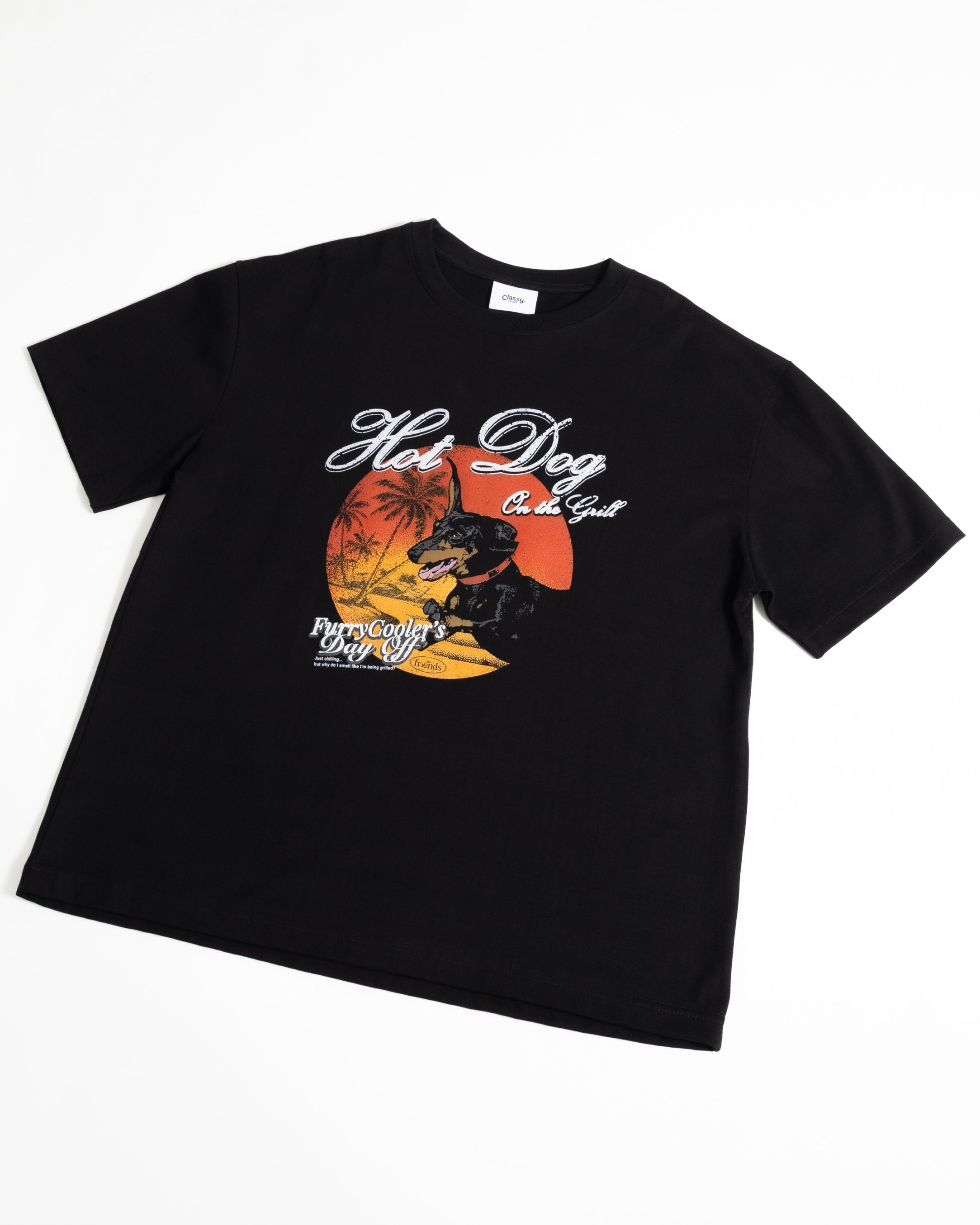 Friends Hot Dog On The Grill