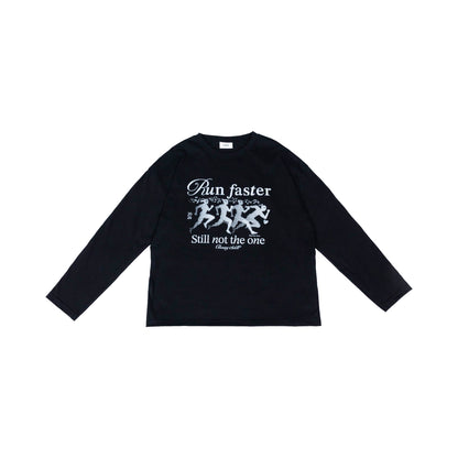 run for love long sleeve tee