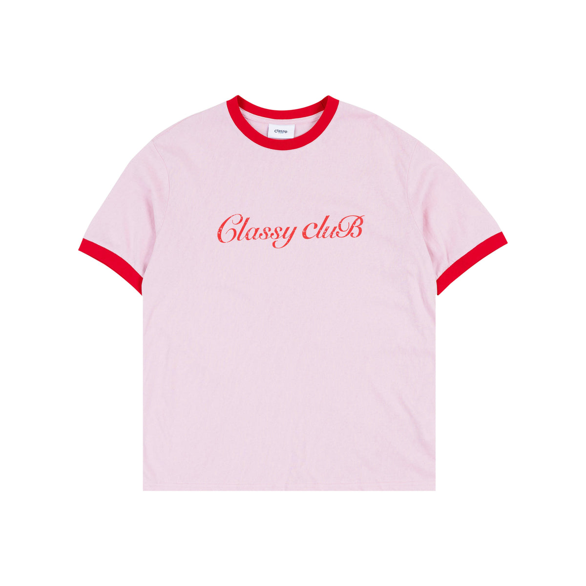Script Ringer Tee