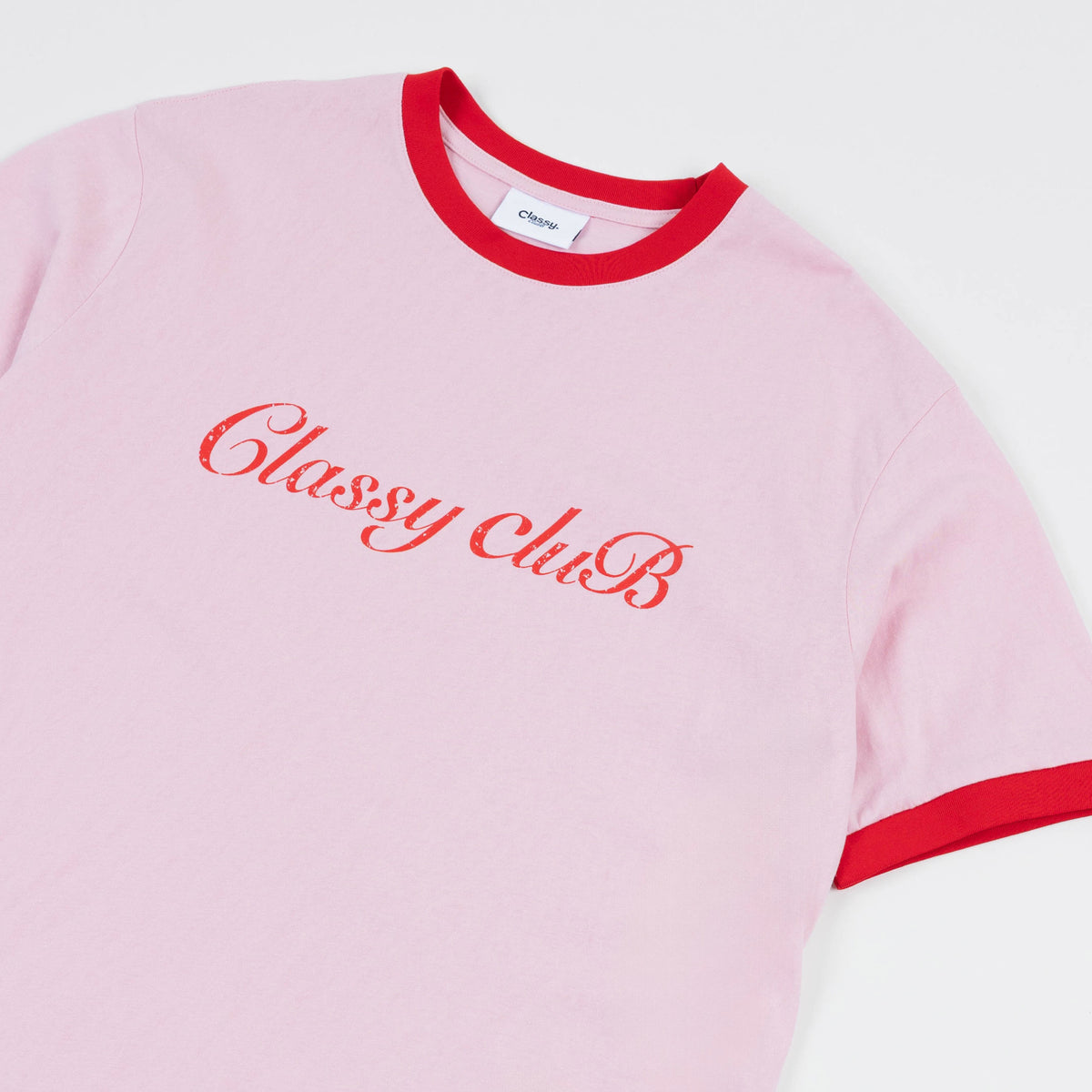 Script Ringer Tee