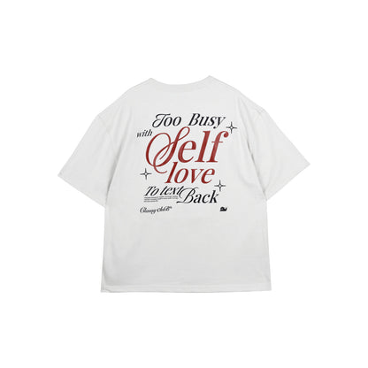 Self Love Too Busy Oversize Tee
