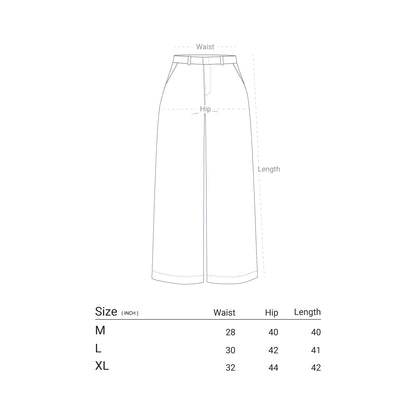 Wide Work Pant