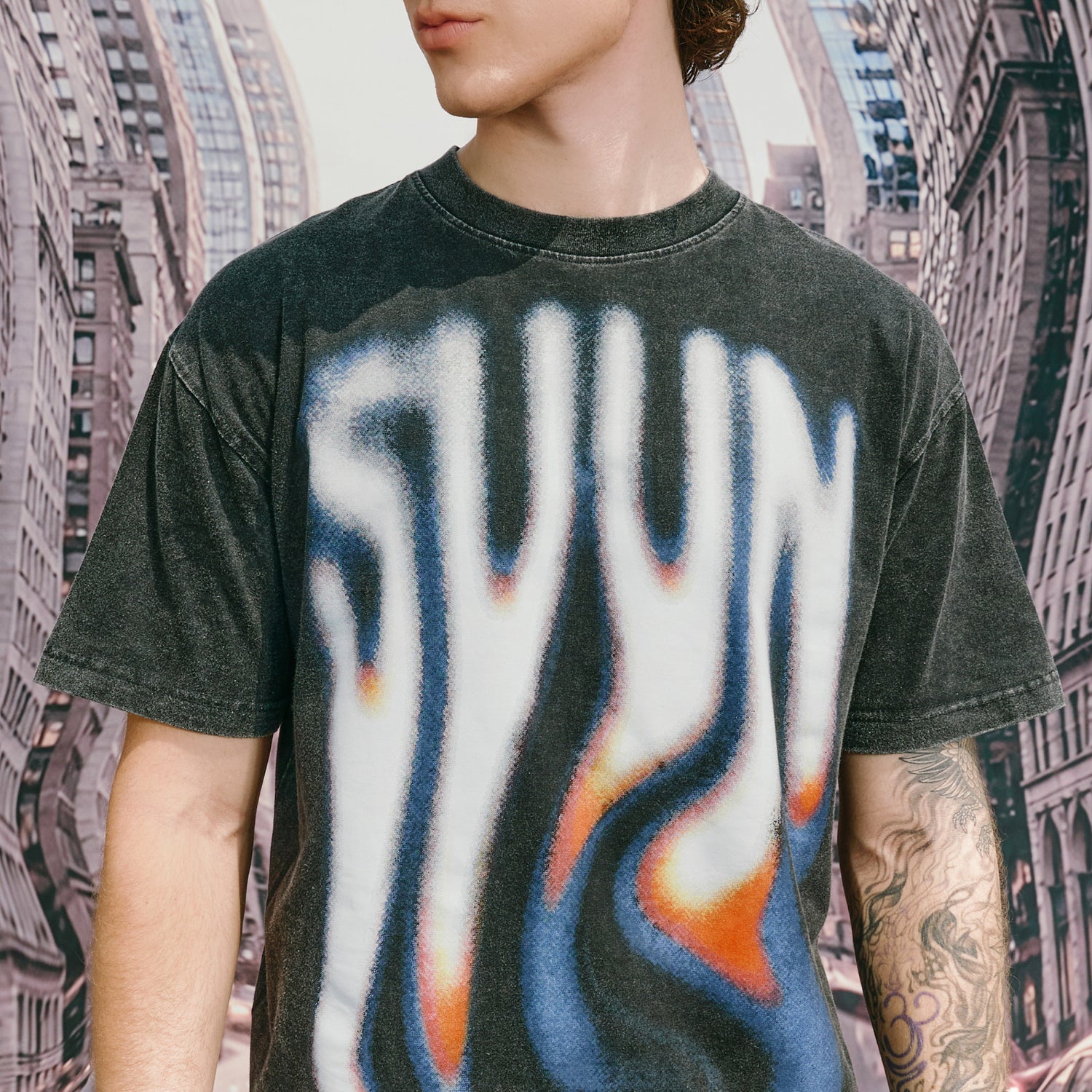 Drip Ember Tee