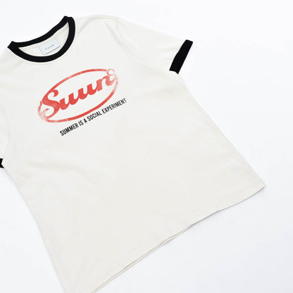 Red Oval Tee
