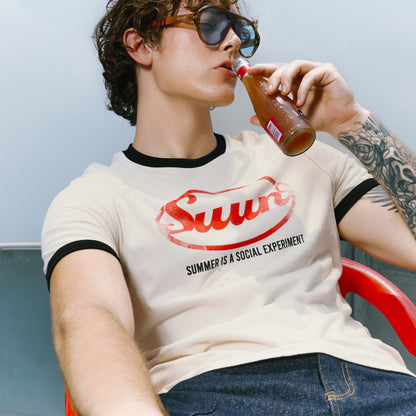 Red Oval Tee