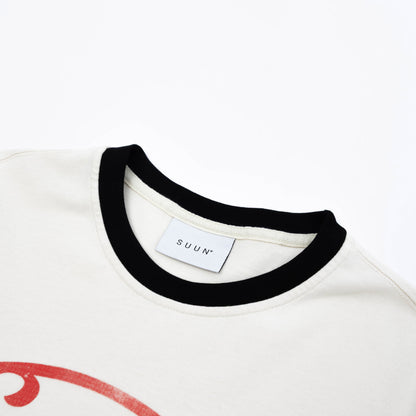 Red Oval Tee