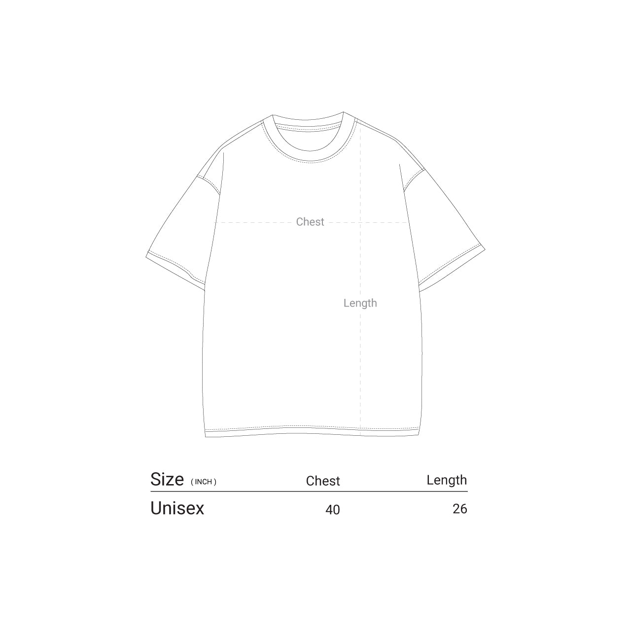 Red Oval Tee