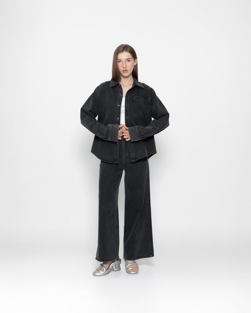 Tail Wag Denim Shirt